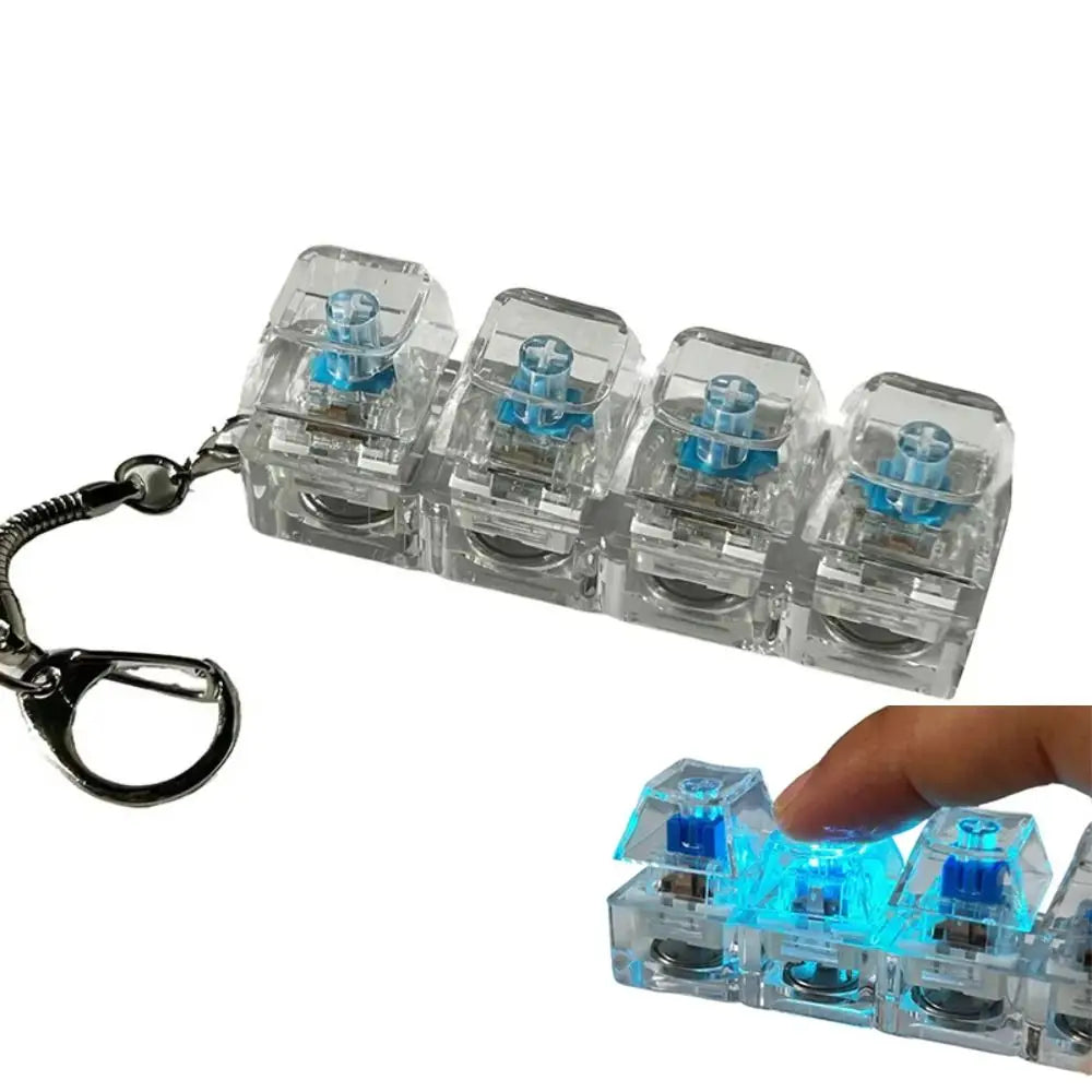 Keyboard Fidget Keychain