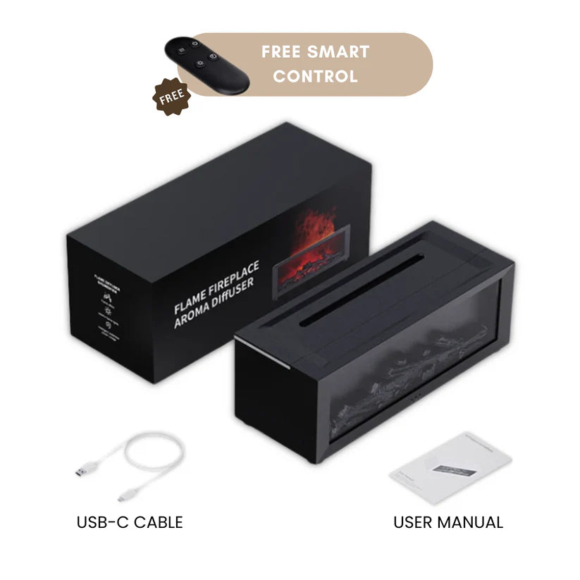 Turn Any Room Into a Cozy, Fireplace Atmosphere — Instantly