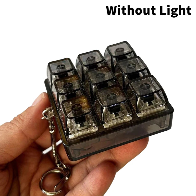 Mechanical Keyboard Chain Toy - Hand Fidget