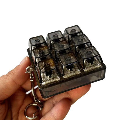 Mechanical Keyboard Chain Toy - Hand Fidget