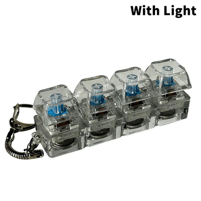 Mechanical Keyboard Chain Toy - Hand Fidget